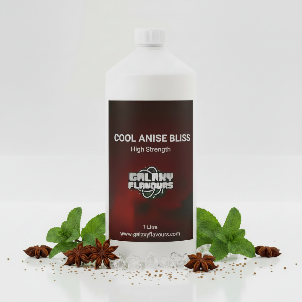 Galaxy Flavours Cool Anise Bliss Food Flavouring Concentrate – Professional High Strength, Vegan, Gluten-Free