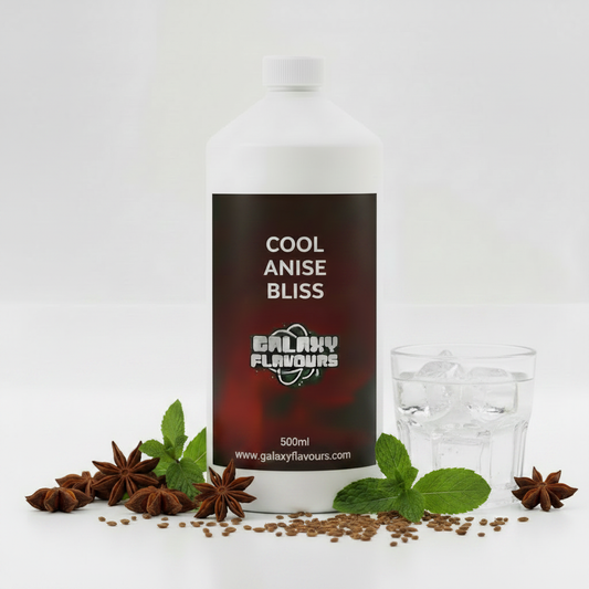 Galaxy Flavours Cool Anise Bliss Food Flavouring Concentrate – Professional High Strength, Vegan, Gluten-Free
