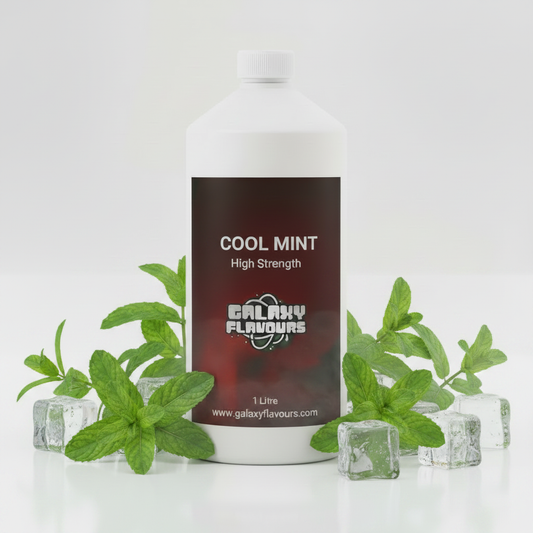 Galaxy Flavours Cool Mint Food Flavouring Concentrate – Professional High Strength, Vegan, Gluten-Free