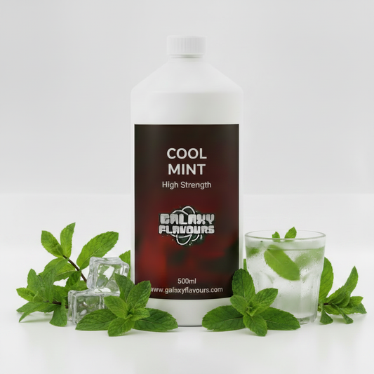 Galaxy Flavours Cool Mint Food Flavouring Concentrate – Professional High Strength, Vegan, Gluten-Free