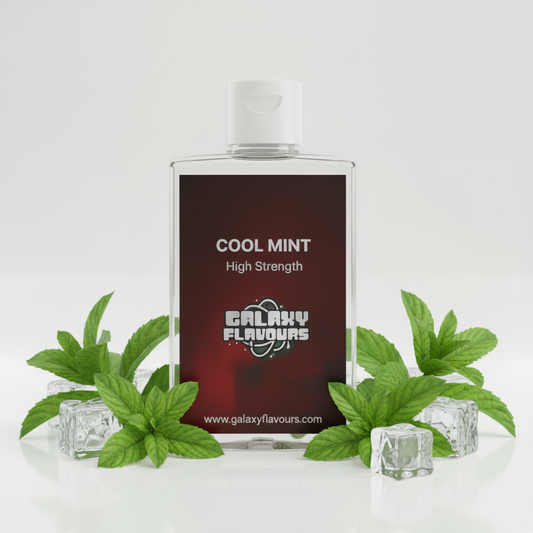 Galaxy Flavours Cool Mint Food Flavouring Concentrate – Professional High Strength, Vegan, Gluten-Free
