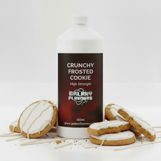 Galaxy Flavours Crunchy Frosted Cookie Food Flavouring Concentrate – Professional High Strength, Vegan, Gluten-Free