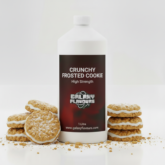 Galaxy Flavours Crunchy Frosted Cookie Food Flavouring Concentrate – Professional High Strength, Vegan, Gluten-Free