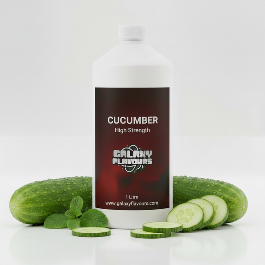 Galaxy Flavours Cucumber Food Flavouring Concentrate – Professional High Strength, Vegan, Gluten-Free