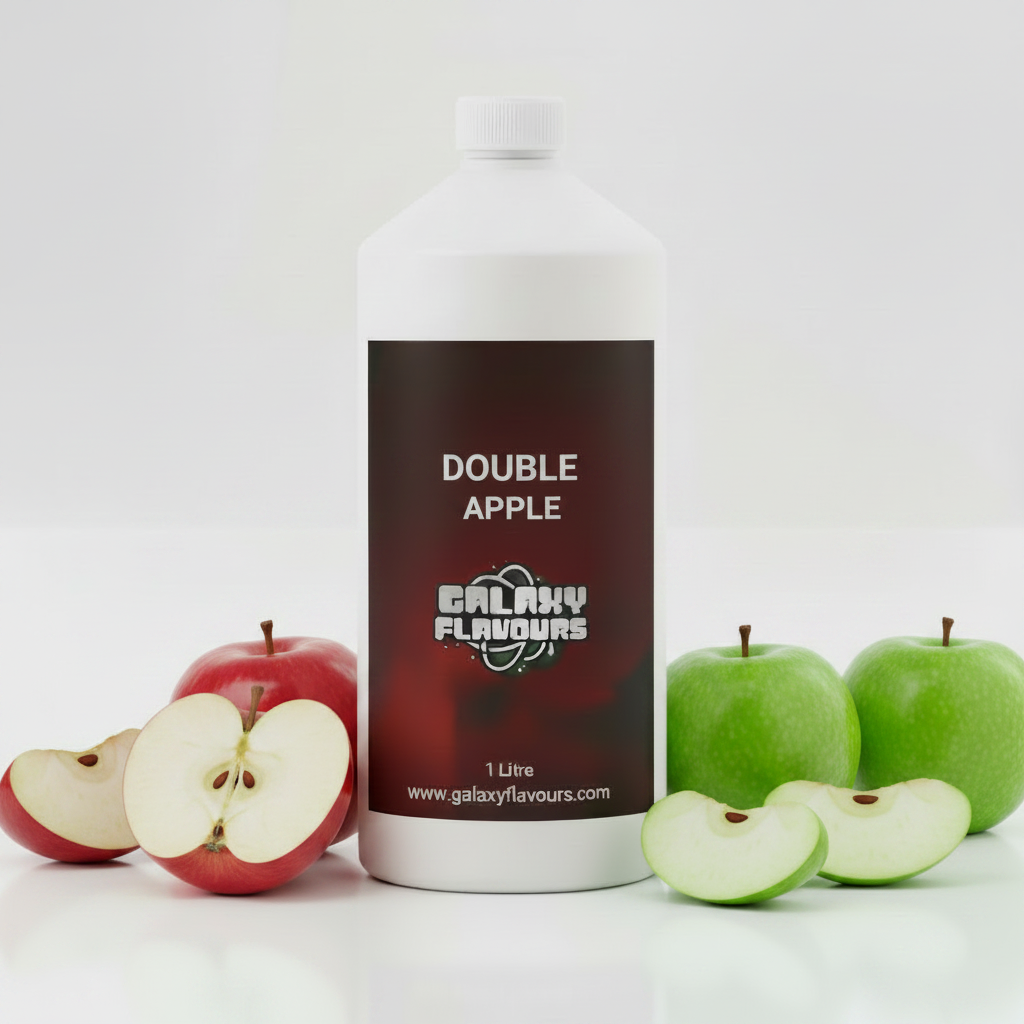 Galaxy Flavours Double Apple Food Flavouring Concentrate – Professional High Strength, Vegan, Gluten-Free
