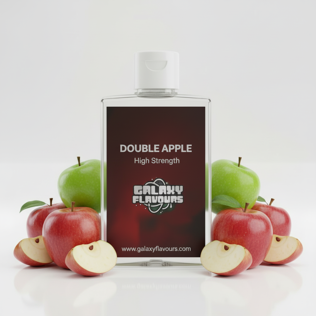 Galaxy Flavours Double Apple Food Flavouring Concentrate – Professional High Strength, Vegan, Gluten-Free