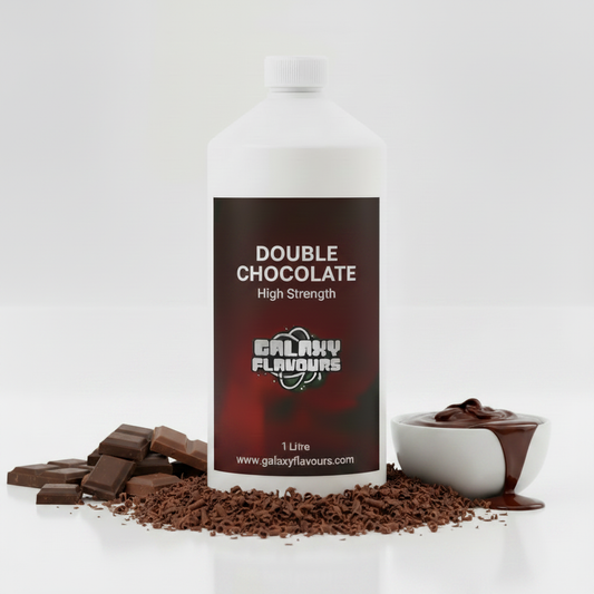 Galaxy Flavours Double Chocolate Food Flavouring Concentrate – Professional High Strength, Vegan, Gluten-Free