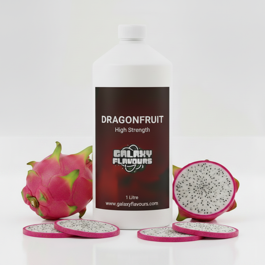Galaxy Flavours Dragonfruit Food Flavouring Concentrate – Professional High Strength, Vegan, Gluten-Free