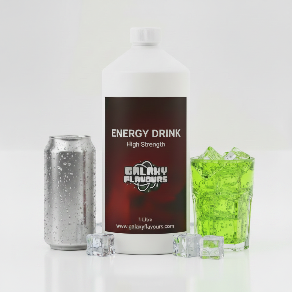 Galaxy Flavours Energy Drink Food Flavouring Concentrate – Professional High Strength, Vegan, Gluten-Free