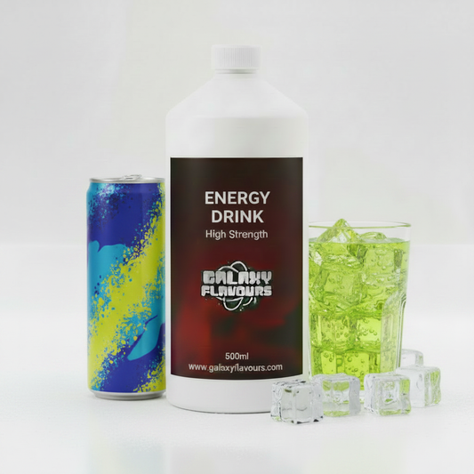 Galaxy Flavours Energy Drink Food Flavouring Concentrate – Professional High Strength, Vegan, Gluten-Free