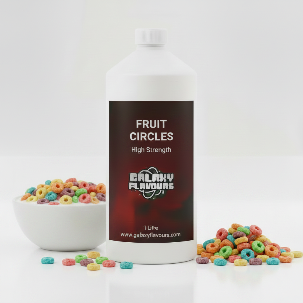 Galaxy Flavours Fruit Circles Food Flavouring Concentrate – Professional High Strength, Vegan, Gluten-Free
