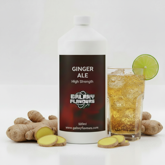 Galaxy Flavours Ginger Ale Food Flavouring Concentrate – Professional High Strength, Vegan, Gluten-Free