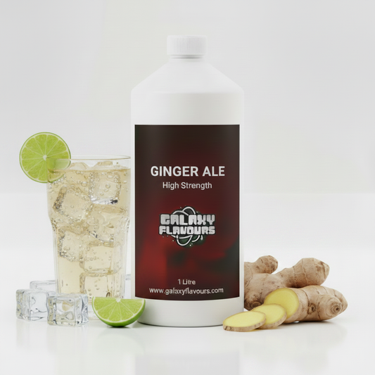 Galaxy Flavours Ginger Ale Food Flavouring Concentrate – Professional High Strength, Vegan, Gluten-Free