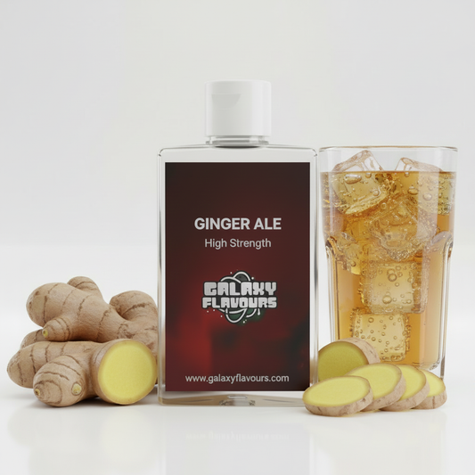 Galaxy Flavours Ginger Ale Food Flavouring Concentrate – Professional High Strength, Vegan, Gluten-Free