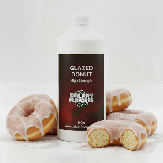 Galaxy Flavours Glazed Donut Food Flavouring Concentrate – Professional High Strength, Vegan, Gluten-Free