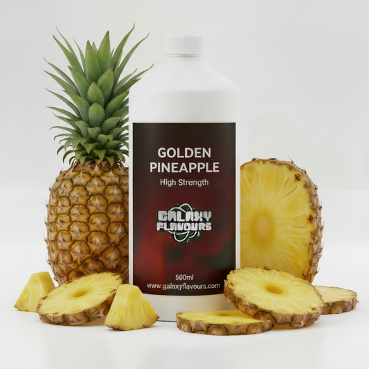 Galaxy Flavours Golden Pineapple Food Flavouring Concentrate – Professional High Strength, Vegan, Gluten-Free