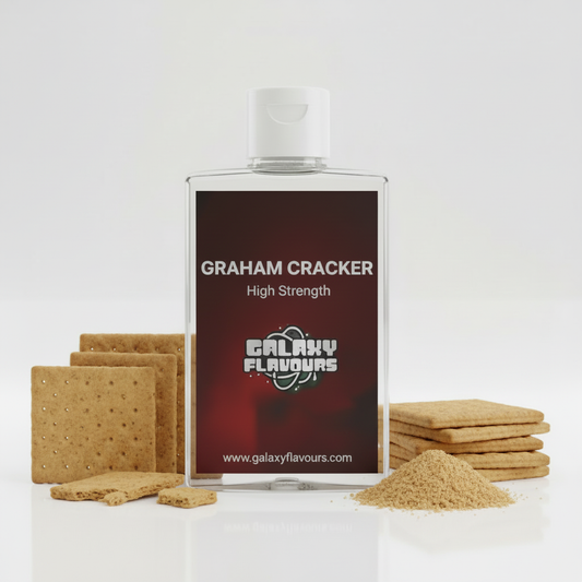 Galaxy Flavours Graham Cracker Food Flavouring Concentrate – Professional High Strength, Vegan, Gluten-Free