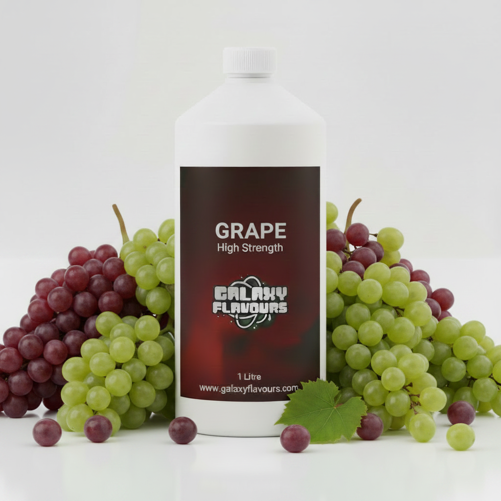 Galaxy Flavours Grape Food Flavouring Concentrate – Professional High Strength, Vegan, Gluten-Free
