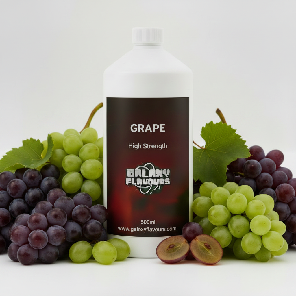 Galaxy Flavours Grape Food Flavouring Concentrate – Professional High Strength, Vegan, Gluten-Free