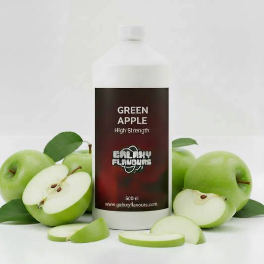 Galaxy Flavours Green Apple Food Flavouring Concentrate – Professional High Strength, Vegan, Gluten-Free