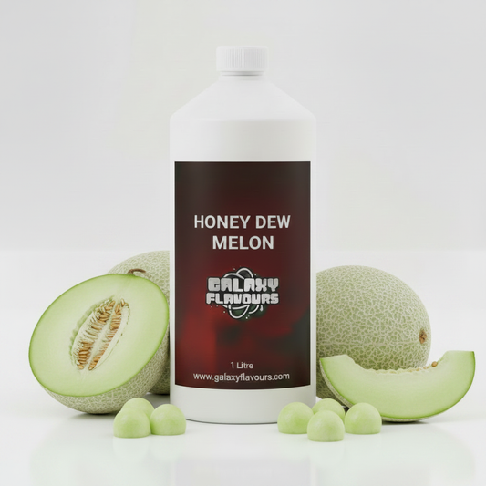 Galaxy Flavours Honeydew Melon Food Flavouring Concentrate – Professional High Strength, Vegan, Gluten-Free