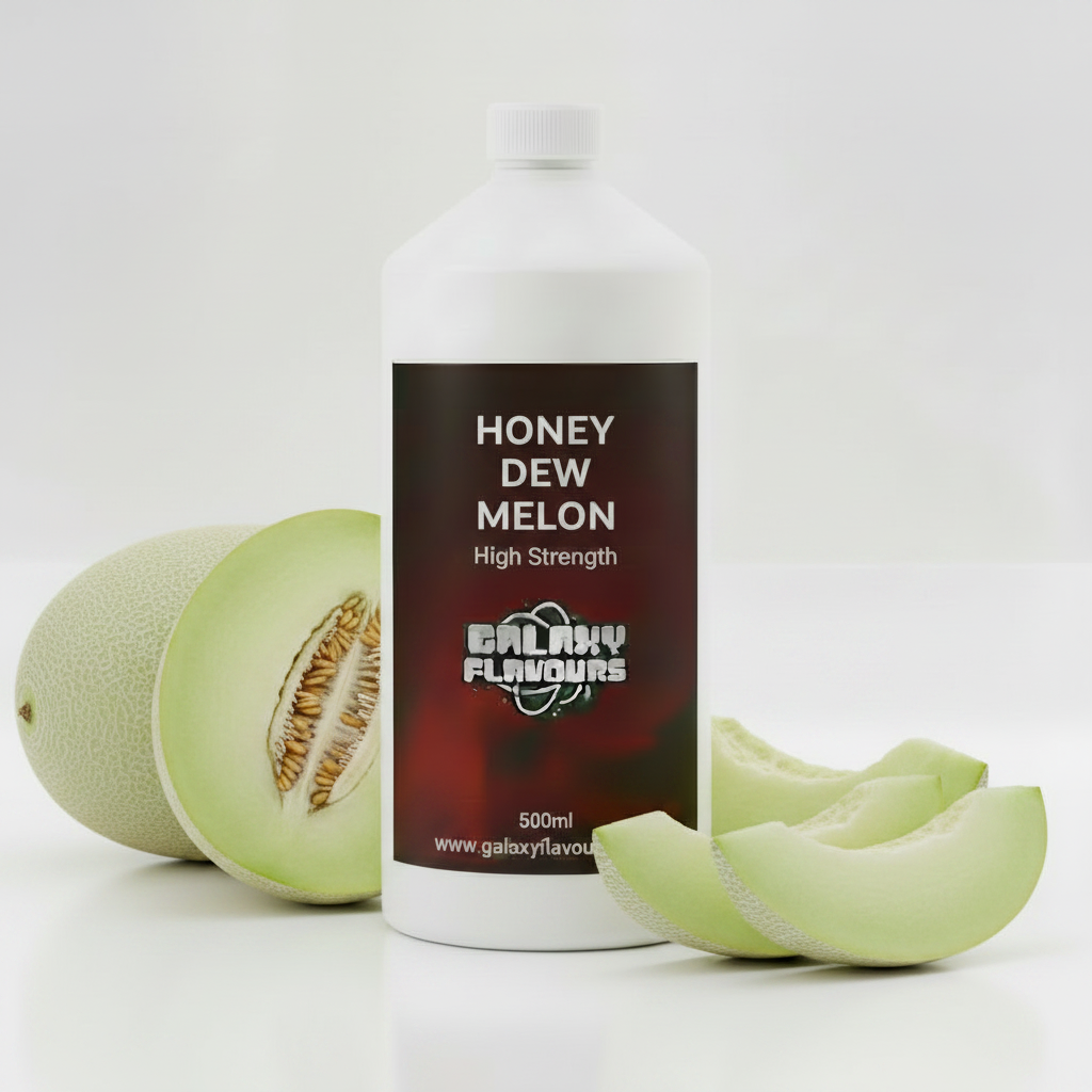 Galaxy Flavours Honeydew Melon Food Flavouring Concentrate – Professional High Strength, Vegan, Gluten-Free