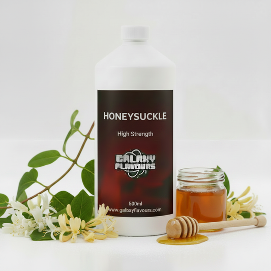 Galaxy Flavours Honeysuckle Food Flavouring Concentrate – Professional High Strength, Vegan, Gluten-Free