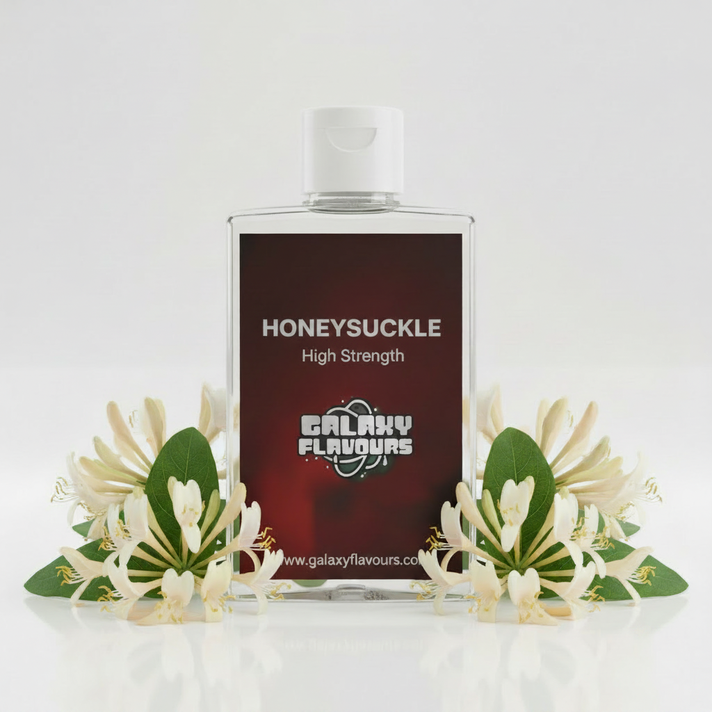 Galaxy Flavours Honeysuckle Food Flavouring Concentrate – Professional High Strength, Vegan, Gluten-Free