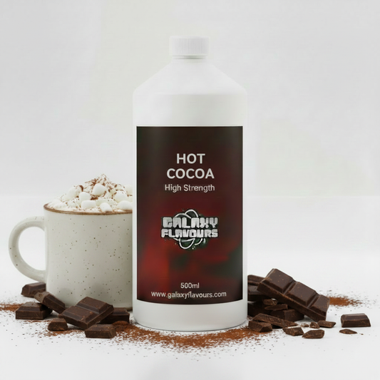Galaxy Flavours Hot Cocoa Food Flavouring Concentrate – Professional High Strength, Vegan, Gluten-Free