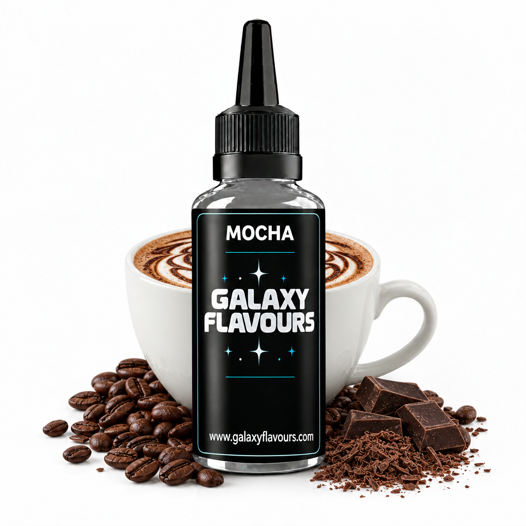 Galaxy Flavours Mocha Food Flavouring Concentrate – Professional High Strength.