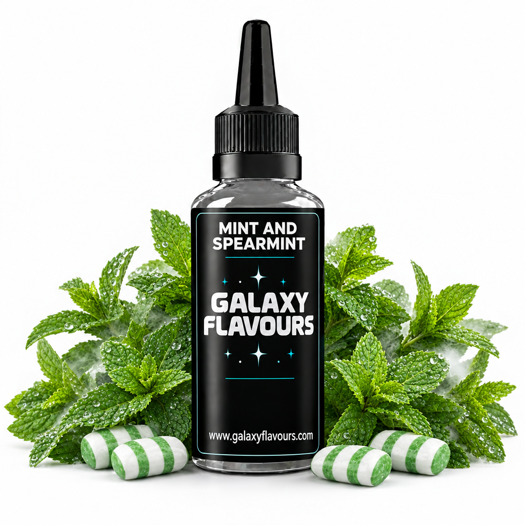 Galaxy Flavours Mint and Spearmint Food Flavouring Concentrate – Professional High Strength.