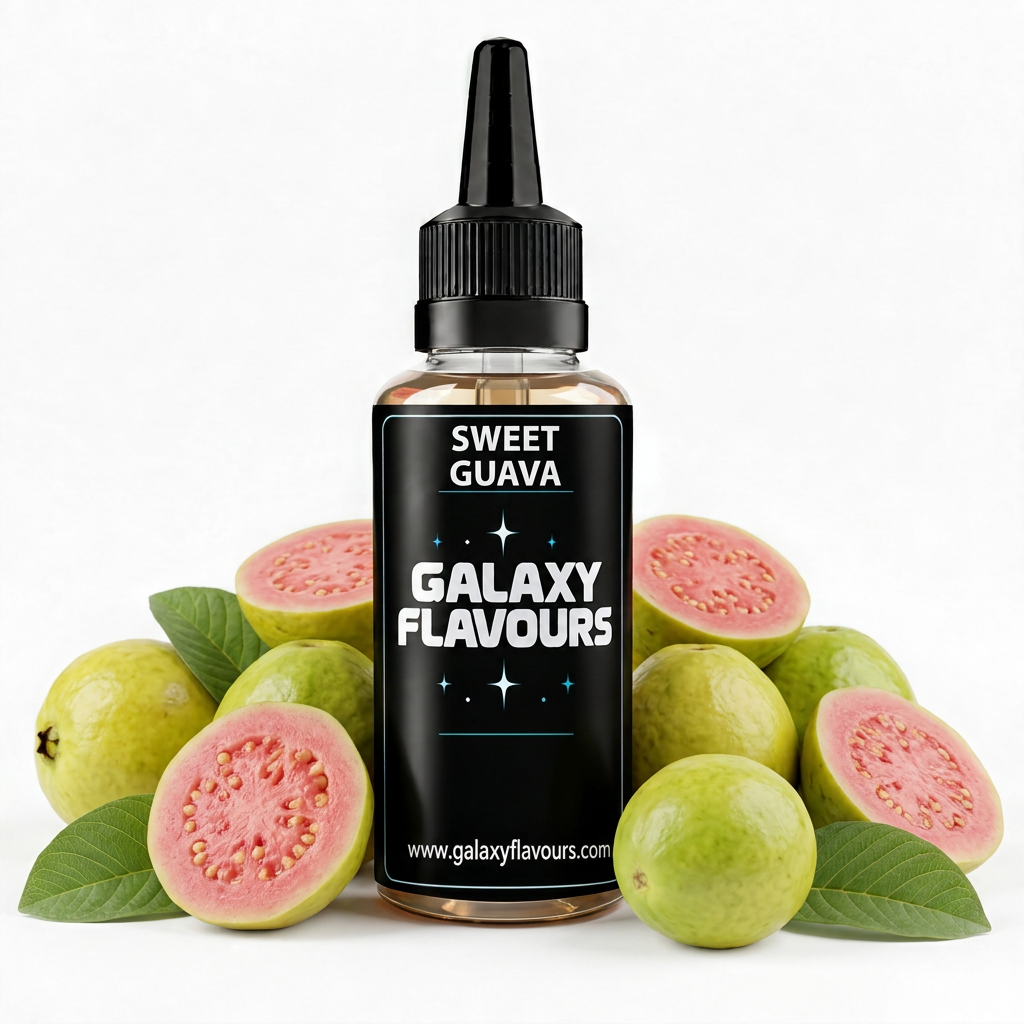 Galaxy Flavours Sweet Guava Food Flavouring Concentrate – Professional High Strength.