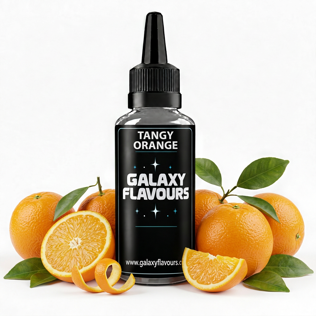 Galaxy Flavours Tangy Orange Food Flavouring Concentrate – Professional High Strength.