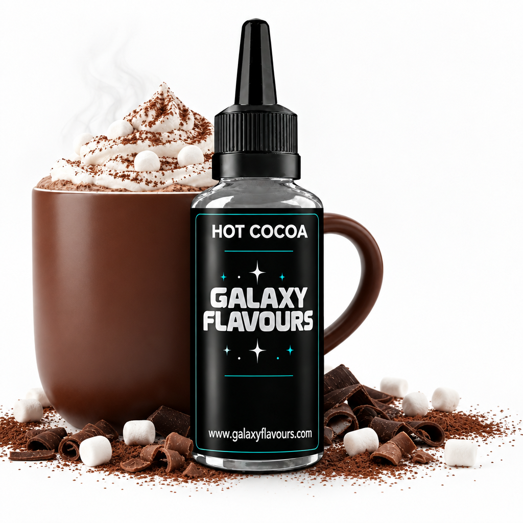 Galaxy Flavours Hot Cocoa Food Flavouring Concentrate – Professional High Strength.