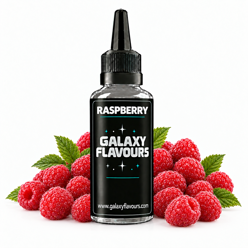 Galaxy Flavours Raspberry Food Flavouring Concentrate – Professional High Strength.