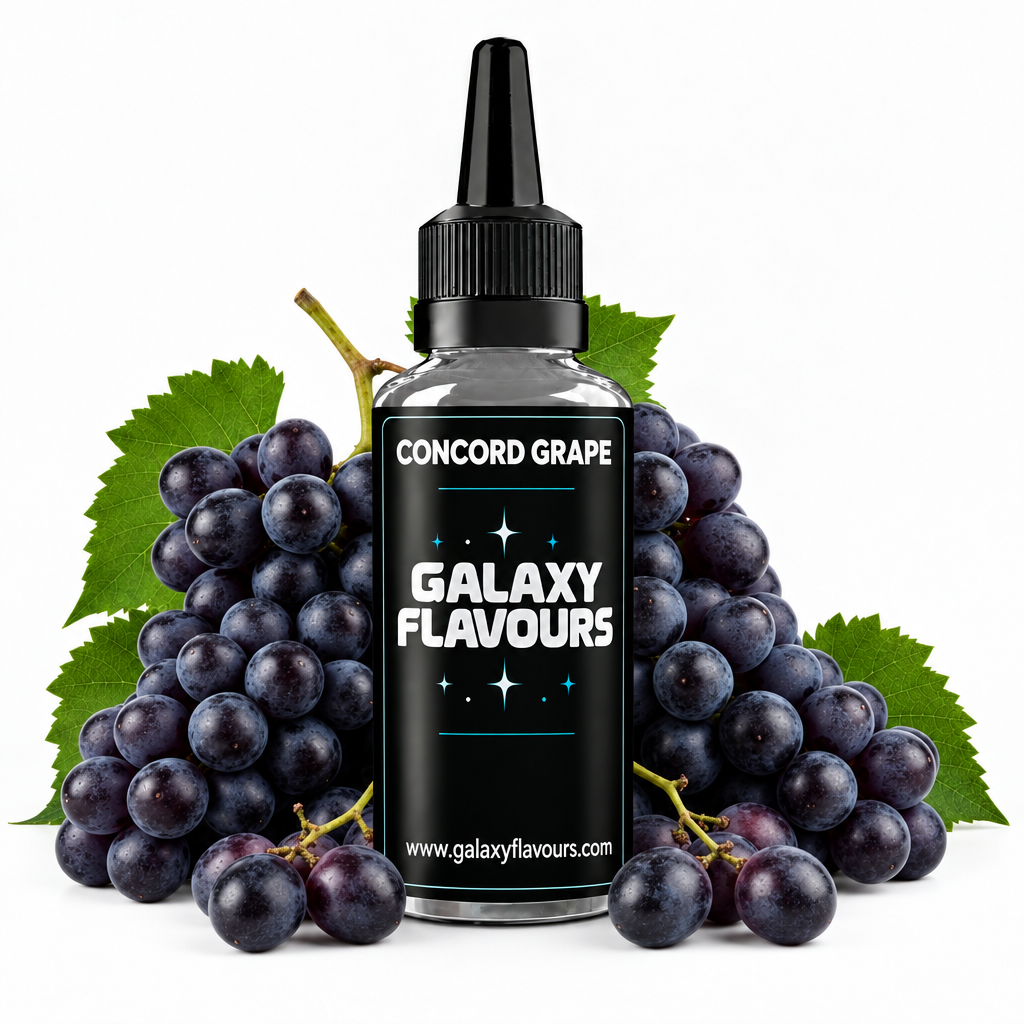 Galaxy Flavours Concord Grape Food Flavouring Concentrate – Professional High Strength.