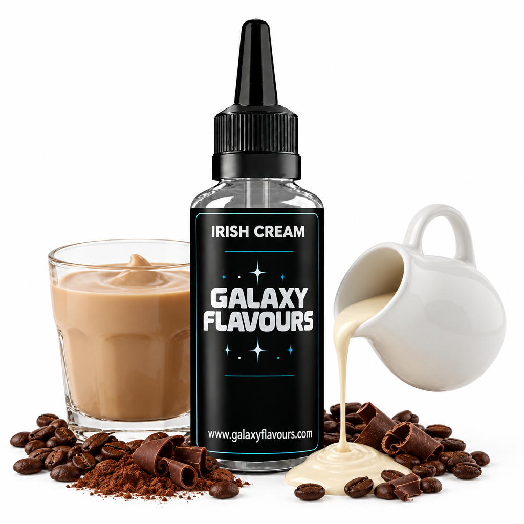 Galaxy Flavours Irish Cream Food Flavouring Concentrate – Professional High Strength.