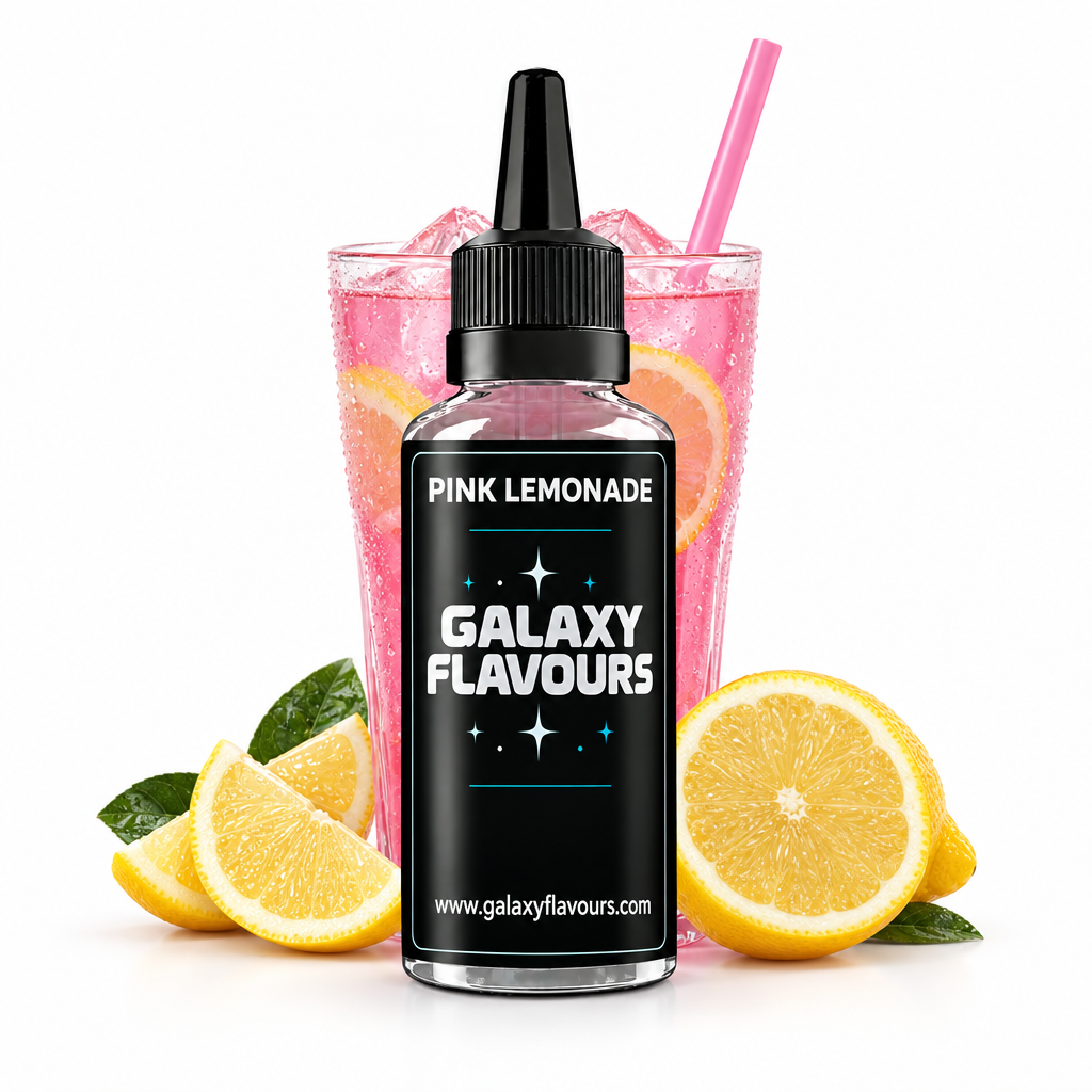 Galaxy Flavours Pink Lemonade Food Flavouring Concentrate – Professional High Strength.