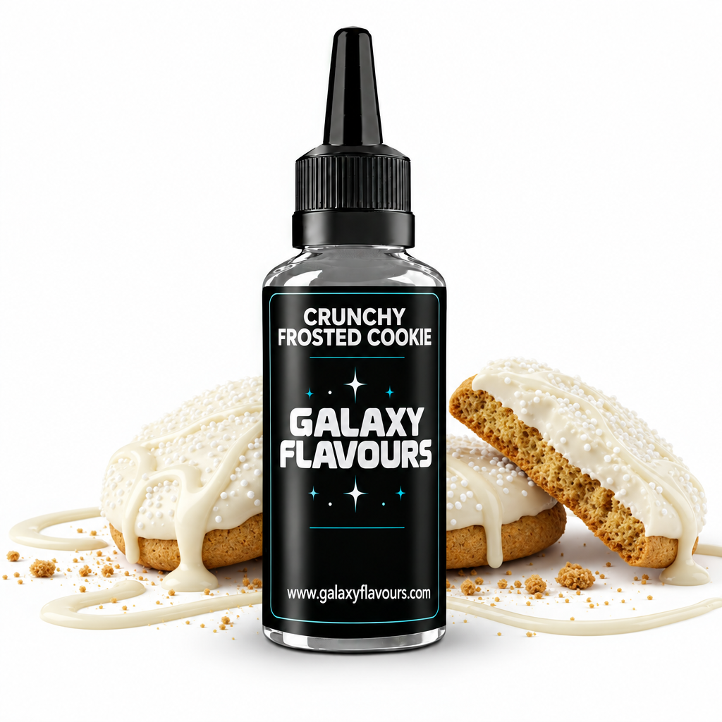 Galaxy Flavours Crunchy Frosted Cookie Food Flavouring Concentrate – Professional High Strength.