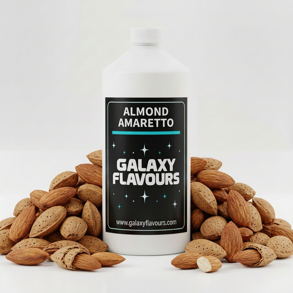 Galaxy Flavours Almond Amaretto Food Flavouring Concentrate – Professional High Strength.