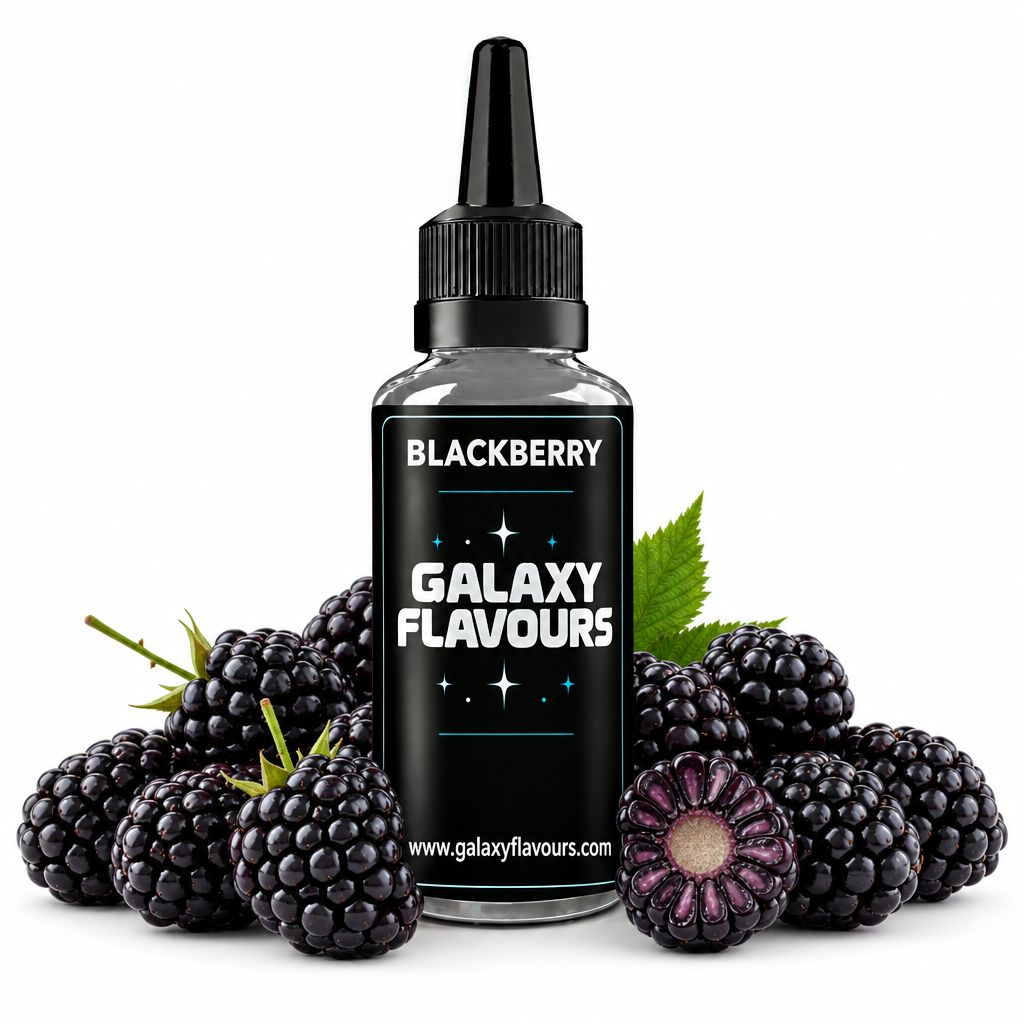 Galaxy Flavours Blackberry Food Flavouring Concentrate – Professional High Strength.