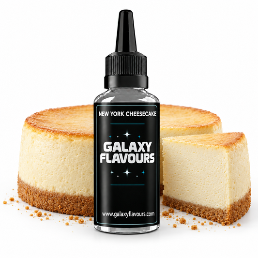 Galaxy Flavours New York Cheesecake Food Flavouring Concentrate – Professional High Strength.