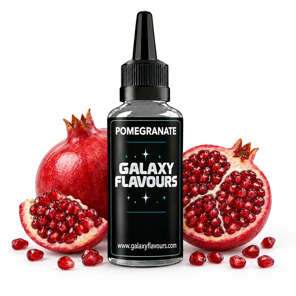 Galaxy Flavours Pomegranate Food Flavouring Concentrate – Professional High Strength.