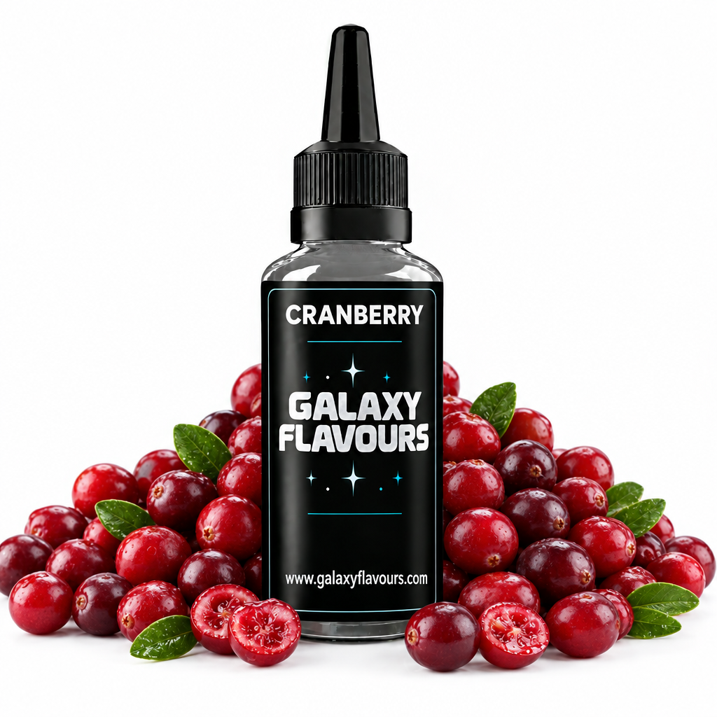 Galaxy Flavours Cranberry Food Flavouring Concentrate – Professional High Strength.