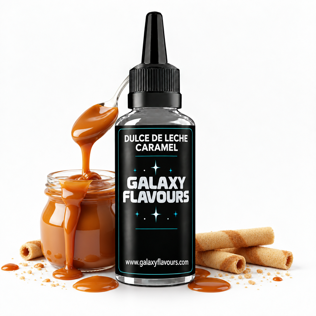 Galaxy Flavours Dulce de Leche Caramel Food Flavouring Concentrate – Professional High Strength.