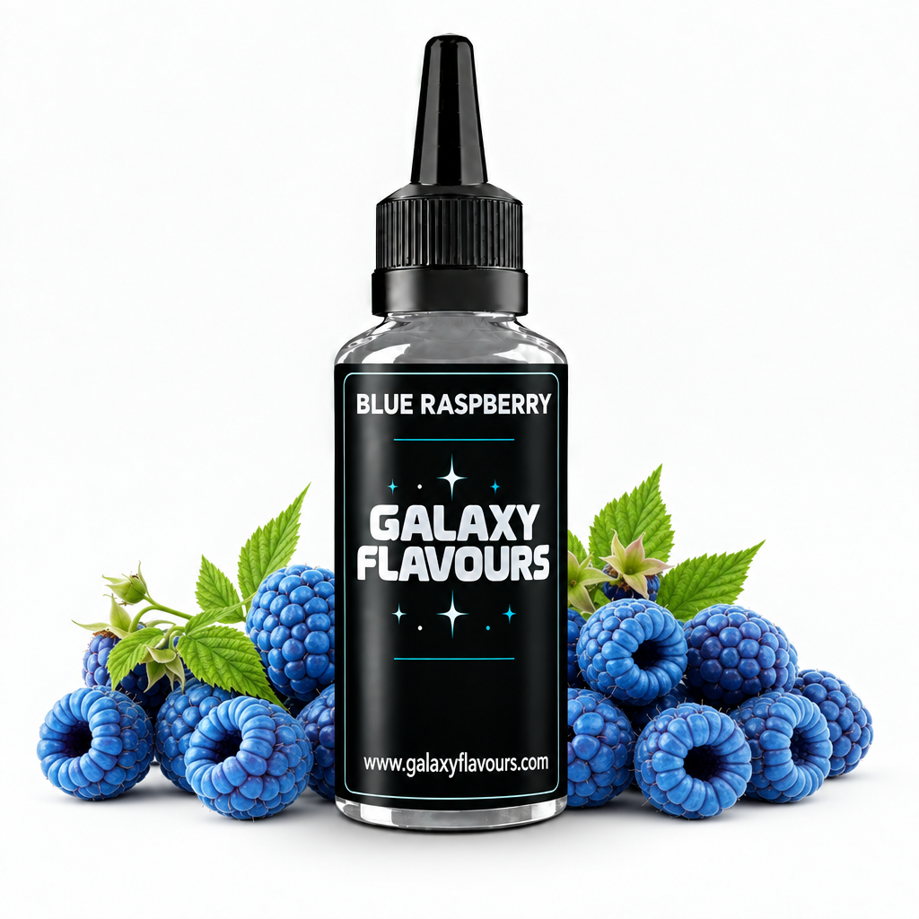 Galaxy Flavours Blue Raspberry Food Flavouring Concentrate – Professional High Strength.