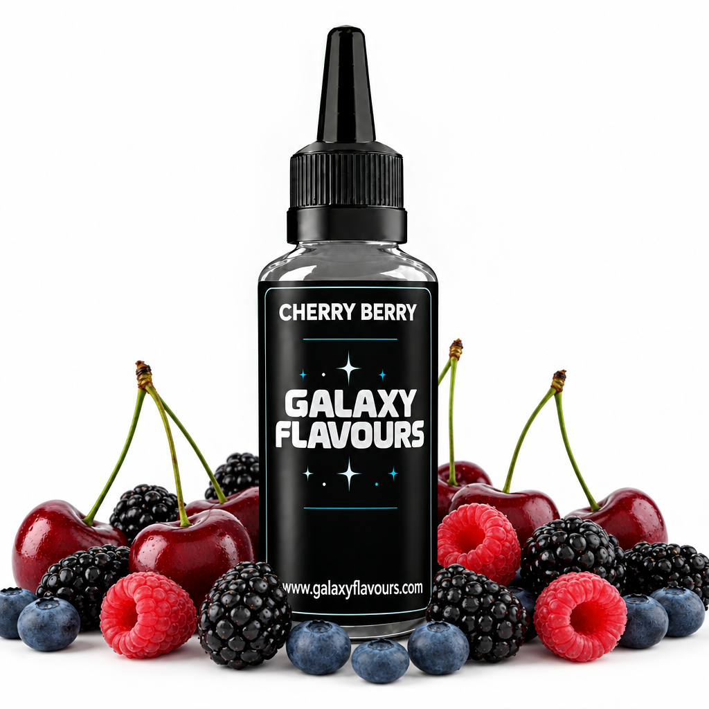 Galaxy Flavours Cherry Berry Food Flavouring Concentrate – Professional High Strength.