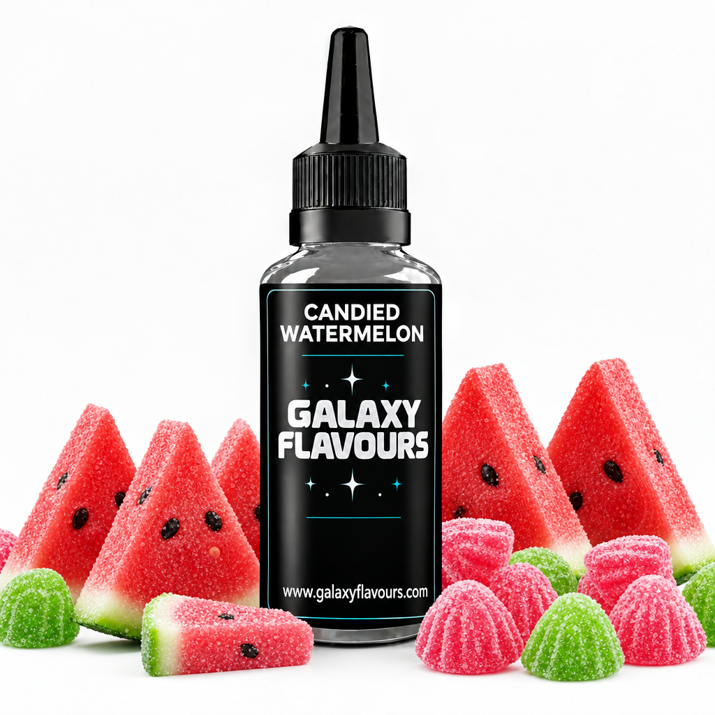 Galaxy Flavours Candied Watermelon Food Flavouring Concentrate – Professional High Strength.