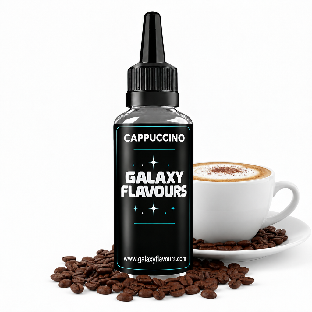 Galaxy Flavours Cappuccino Food Flavouring Concentrate – Professional High Strength.
