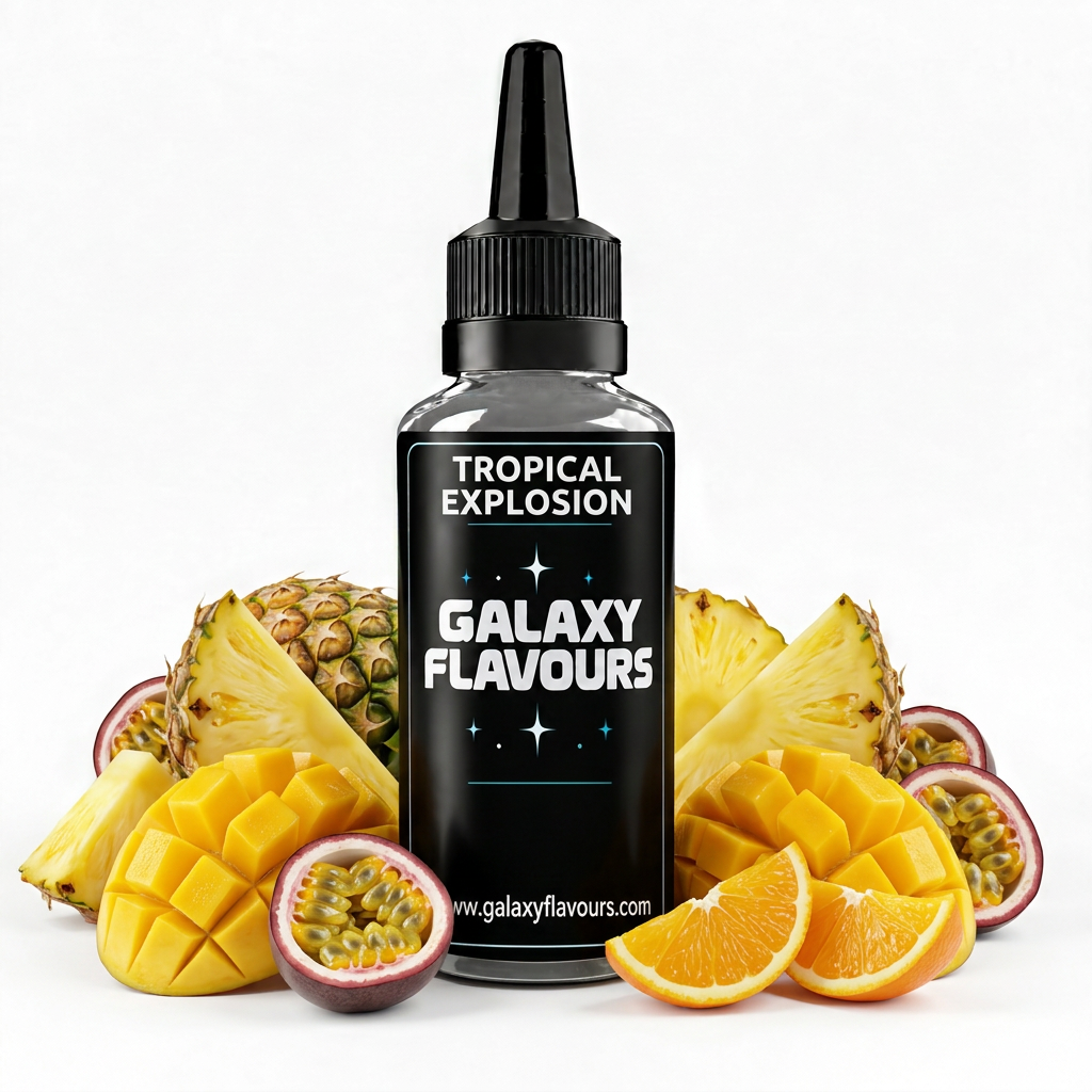 Galaxy Flavours Tropical Explosion Food Flavouring Concentrate – Professional High Strength.